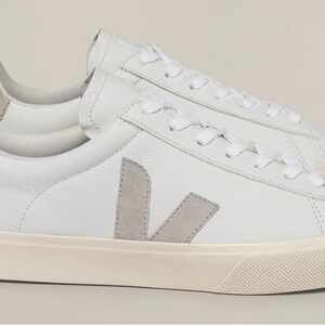 White and Gray Sneakers